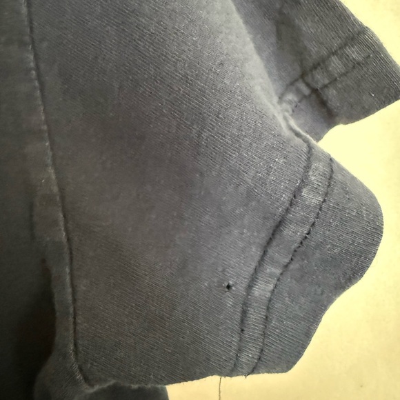 Gray Women's Top with Purple Print - Picture 2 of 2